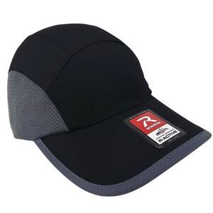 Richardson Active Model 150 Black Gray Low Profile Soft Cap Hat OS Adjustable